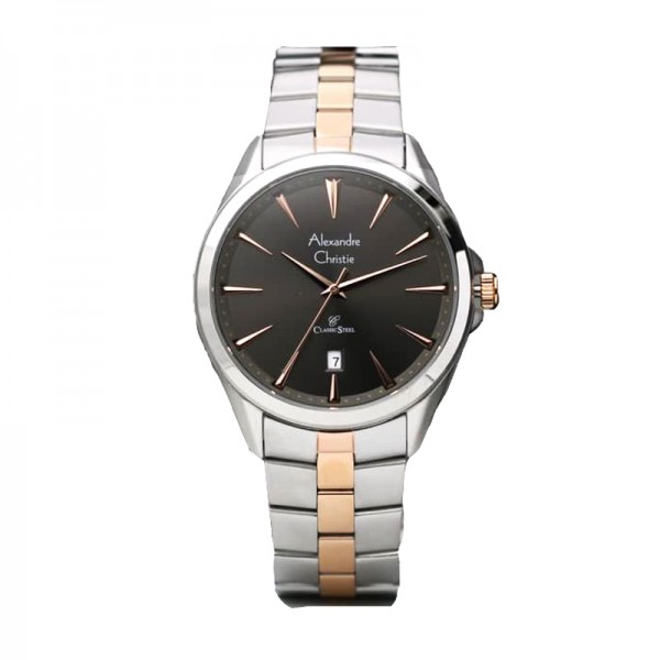 Alexandre Christie AC 8620 Silver Rosegold Grey MDBTRGR